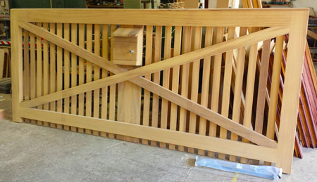 Bespoke Gates Cornwall Joinery